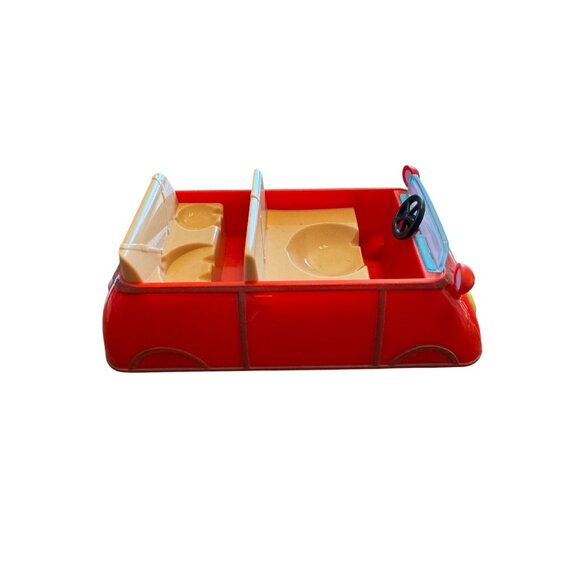 Jazwares Lot of 4 Figures and Peppa Pig Deluxe Family 6 inches Red Car - Picture 3 of 10